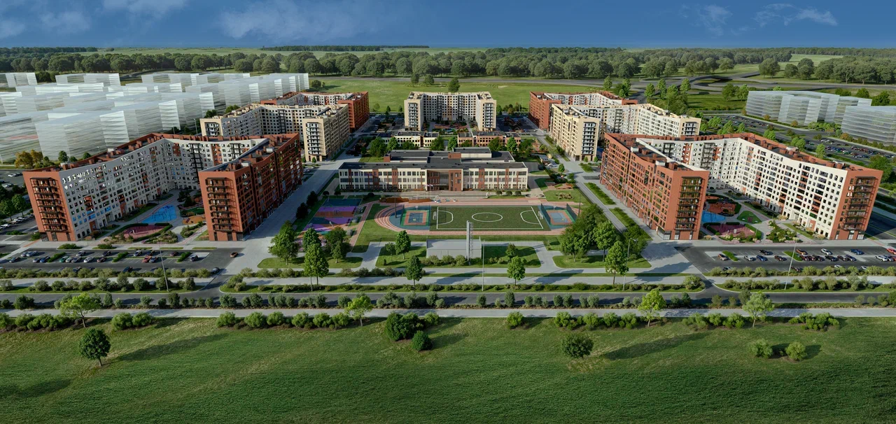 СВОЯ ШКОЛА И ДВА ДЕТ.САДИКА ВО ДВОРЕ