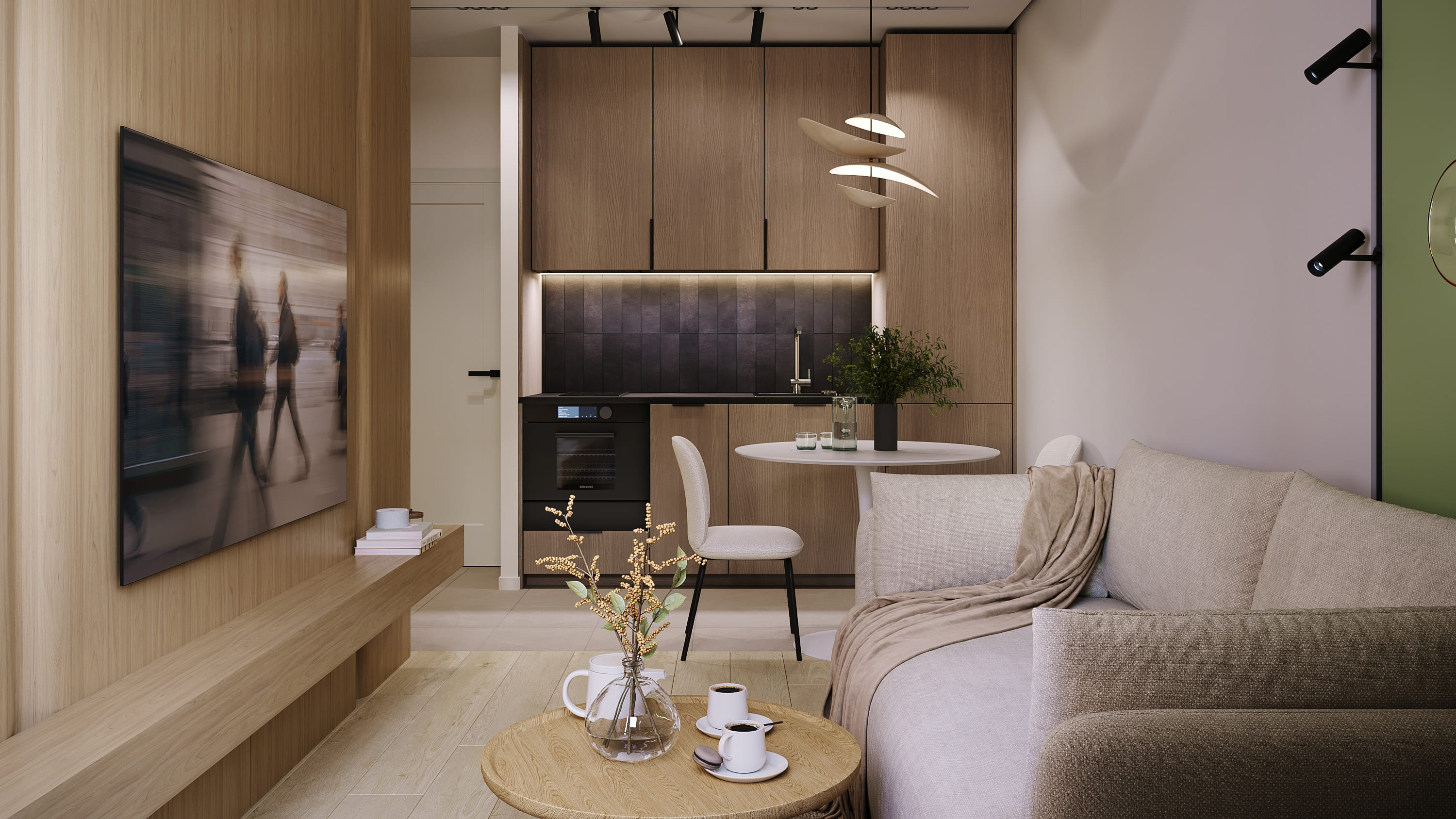 Натуральное 
 дерево